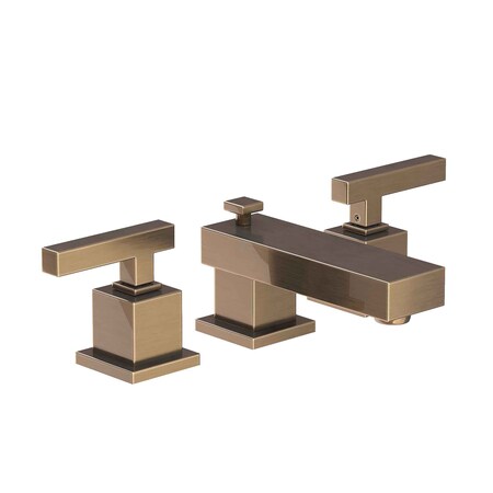 Newport Brass Widespread Lavatory Faucet in Antique Brass 2020/06